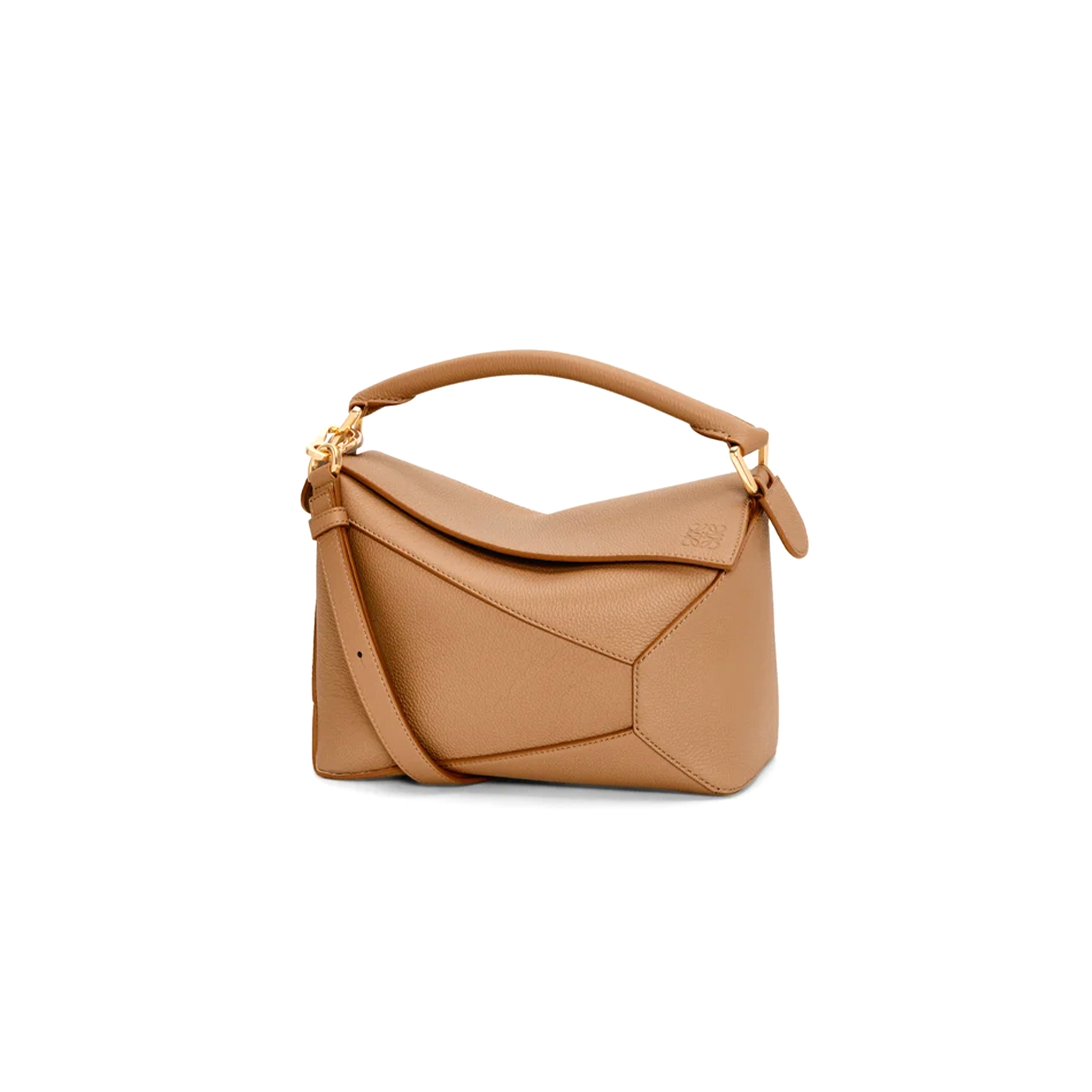 LOEWE SMALL PUZZLE EDGE BAG IN SOFT GRAINED CALFSKIN A510P60X30 (24*16.5*10.5cm)